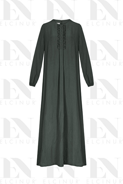 ELÇİNUR 26251 Pearl Detail Dress