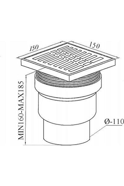 Akces-Med Ventilator de perete pentru baie, alb