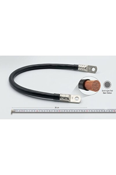 Enerjikur 25 mm² Siyah NYAF Çok Telli Akü Serileme Kablosu