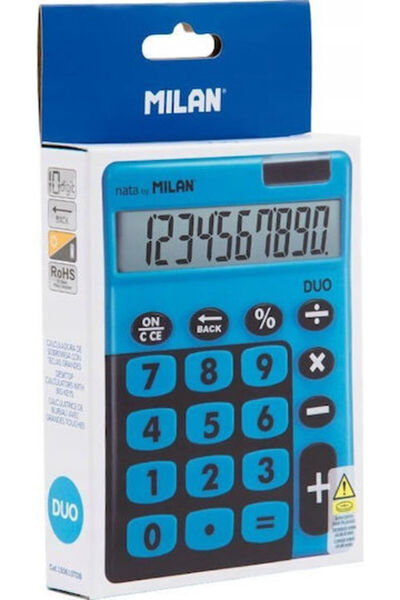 Milan Calculator Duo în culoare albastră