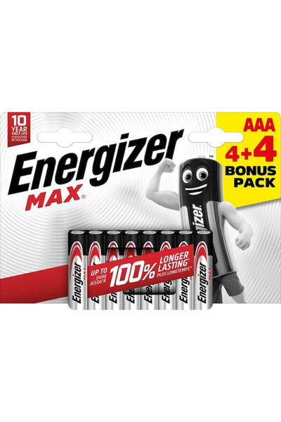 Energizer Baterii alcaline AAA 1.5V 8 bucăți Cod: EU009