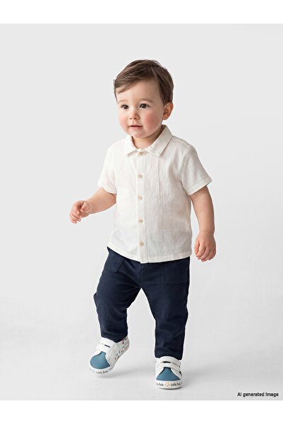 LC Waikiki Trendlucky with Difference Baby Boy Shirt and Pants Set