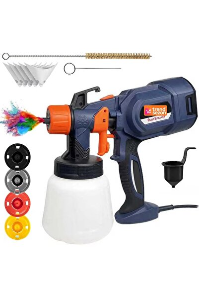 MACVI Pulverizator electric de vopsea 700W cu 4 duze interschimbabile — Vopsi...