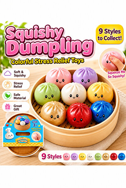 stars pearl Colorful Sponge Squishy Dumbbell (Dumpling) Toy for Stress Relief...