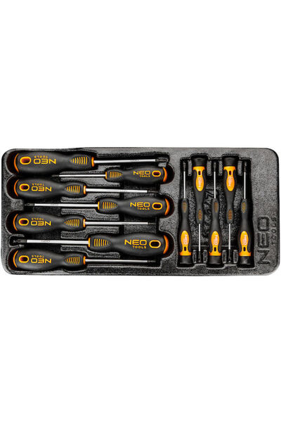NEO Tools Set 12 șurubelnițe magnetice de precizie Cod: 84-247