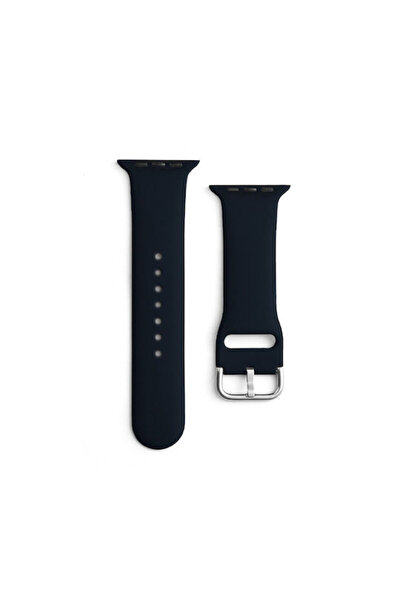 Hurtel Curea APS din silicon negru (Apple Watch 44/45/46mm/Ultra 49mm)