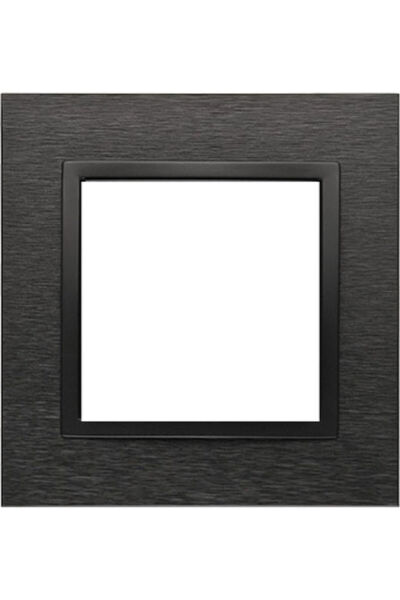 Kontakt-Simon Simon 54 Cadru Nature Simplu Metal Inox Negru Drn1/83