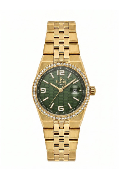 Platin Pierre Hds-1301La-B10 Women's Wristwatch with Calendar