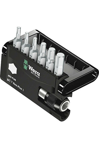 wera Σετ 7 Μυτών Κατσαβιδιού Bit Check 7 Hex Plus 1 Κωδικός: 05056168001