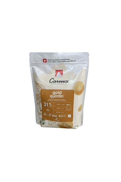coma Chocolate Candy Karma Gold Quentin 31% White with Caramel Flavor 1,5 kg