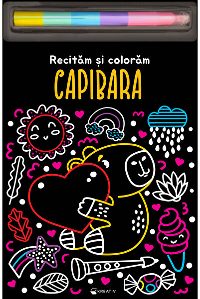 Editura Kreativ Capibara – Recităm și colorăm