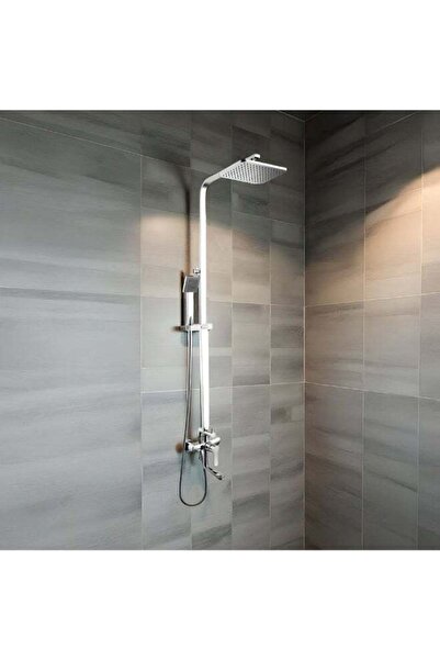 Danube Home Milano Charming Rain Shower Silver