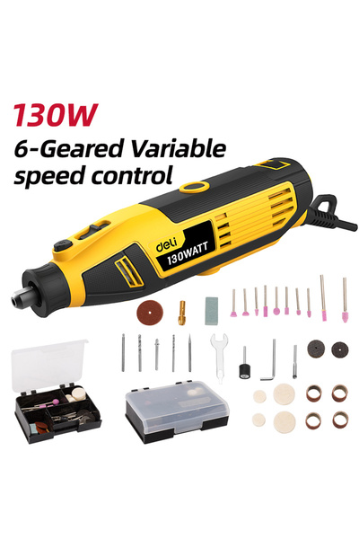 Deli περιστροφικό πολυεργαλείο DL-DM03-E1, 130W έως 32000rpm