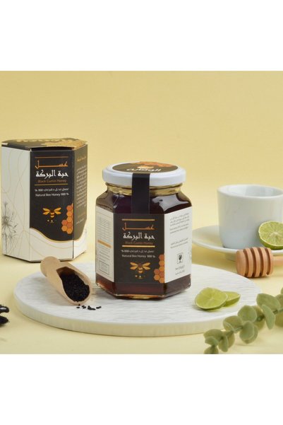 alwqaiahoney بكج عسل الوقاية +عسل سدر فاخر عسل طلح فاخر+ عسل زعتر بري +عسل حبة البركة 350 جرام لكل عبوة