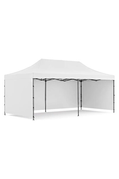 SERSIMO Pavilion de grădină tip cort, pliere rapidă, 300x600 cm, înălțime reg...