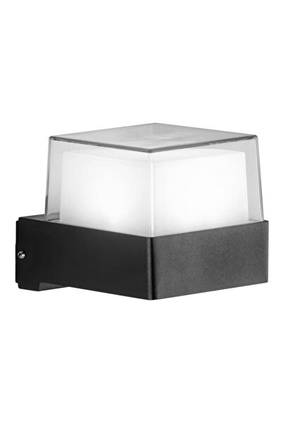 POWERTECH LED φωτιστικό τοίχου HLL-0157, 7W, 4000K, 560lm, IP65, μαύρο