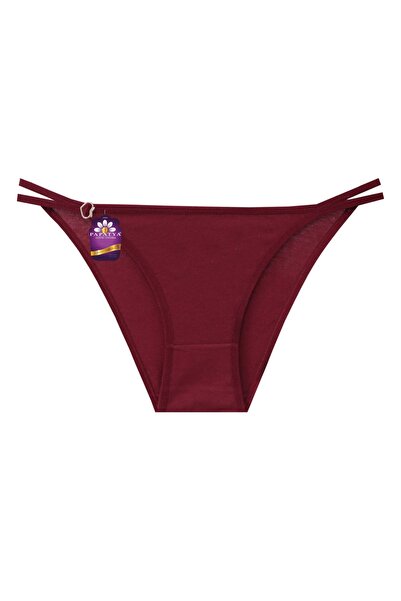 papatya lingerie Cotton Waist Heart Buckle Panties Slip 6'Li Package Pw-1449 ...
