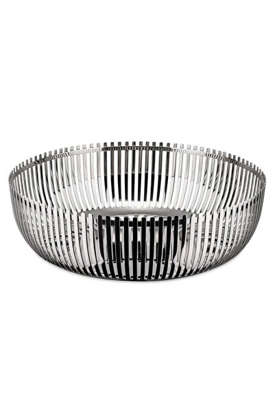 Alessi Μπολ φρούτων - Ψωμιέρα PCH02/20 Δ20x7εκ. Από ανοξείδωτο ατσάλι, ασημί