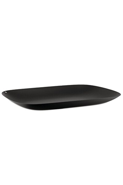 Alessi Δίσκοι Relief Moiré MW70 BT 45x34εκ. Μεταλλικό Μαύρο