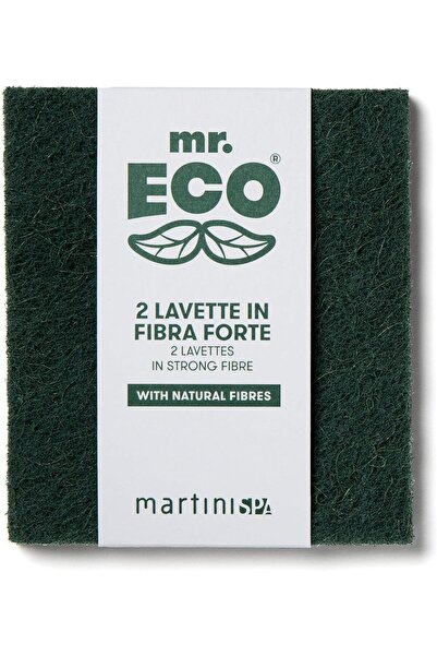 martini Strong Scourer Cloth Loofah 2-Pieces, Green