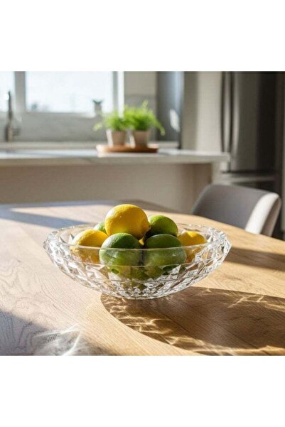Mondo Aquamarine Large Shallow Bowl 32 cm - Elegant Serveware for Modern Dining