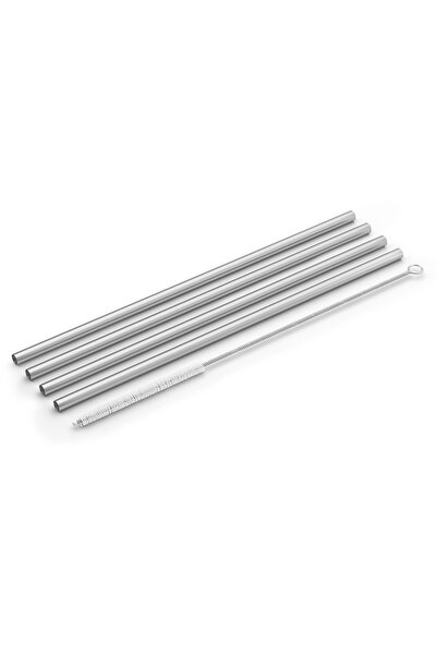 GEFU Set 4 paie metalice si perie pentru curatare,