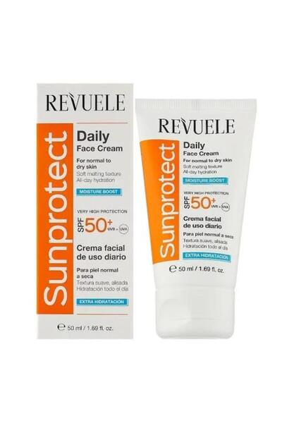 Revuele Sunprotect Moisturizing Sunscreen Face Cream Spf 50+