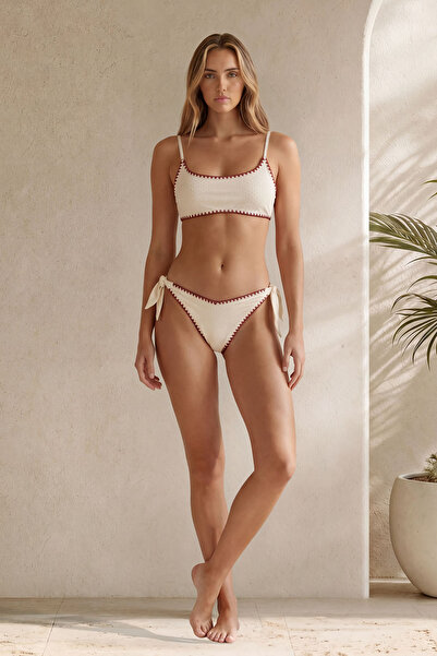 MAIRA Swimwear Nova Bordo Kroşe Bralette Bikini