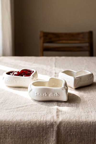 Perotti Snack Dish 6'lı Porselen Reçellik Sosluk 6 cm
