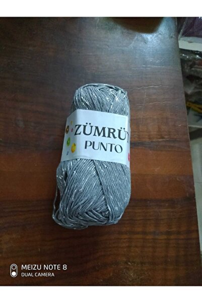 Zümrüt Punto Dark Gray 1 Piece Sequined Glitter String Colar: 1139
