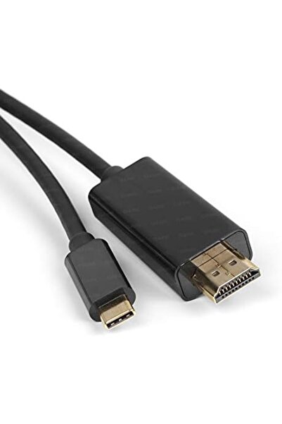 Yıldızan كابل edl shop Dark DK CB U31XHD بطول 1.8 متر USB 3.1 Type-C - HDMI 4...