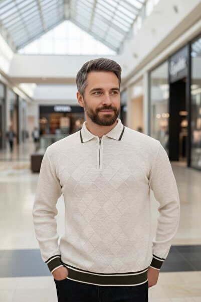 Kamalı Men's Polo Sweater