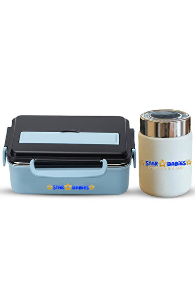 STAR BABiES - Lunch box with vacumm insulated flask combo.