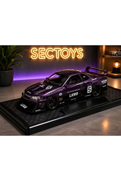 scntoys Nissan Skyline Lbwk Diecast Model Car Super Silhouette Nissan Skyline...