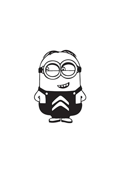 Amo-Stickers Стикер за кола Ситроен Миньон 30см Зелен
