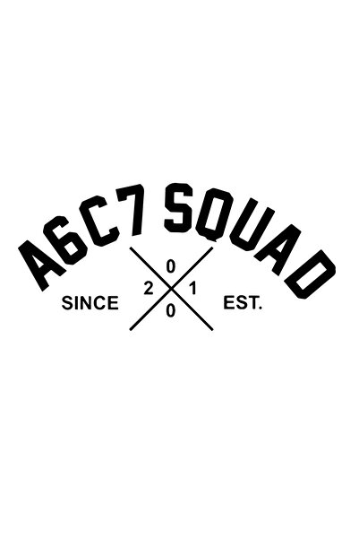Amo-Stickers Sticker Audi A6C7 SQUAD NEW 2025 40cm Rosu