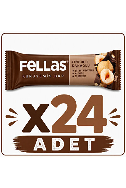 Fellas Fındıklı ve Kakaolu Bar (30 g) x24 adet