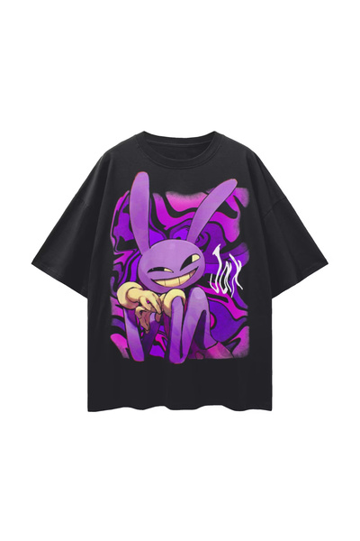 STYKEER UNISEX OVERSİZE The Amazing Digital Circus Baskılı Tshirt