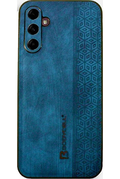 Bodycell Pattern Leather - Σκληρή Θήκη Samsung Galaxy A14 - Blue