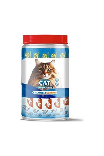 Genel Markalar Cat Sıvı Kedi Ödülü Somon - Karides 30X15gr