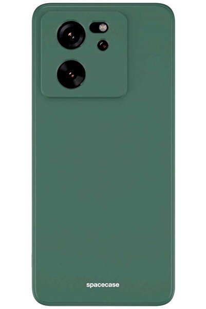 spacecase Θήκη Xiaomi 13T / 13T Pro - Silicone Case Σιλικόνης - Dark Green