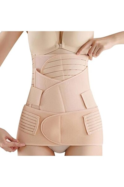 Arabest 3 in 1 Postpartum Belly Support Recovery Waist Pelvis Cinchers Abdomi...