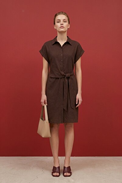 Hiccup My Fashion Cotton Poplin Mini Shirt Dress
