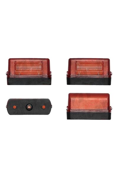 RapidAuto Lampa auto BestAutoVest pentru numar partea Dreapta+Stanga, 75x50x3...