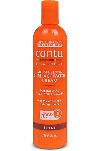 Cantu Shea Butter For Natural Hair Moisturizing Curl Activator Cream, 12oz (3...