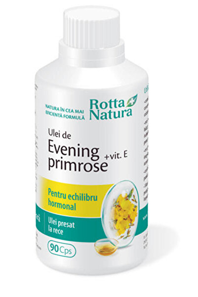 Rotta Natura Evening Primrose (Luminita noptii)+ Vitamina E 90cps