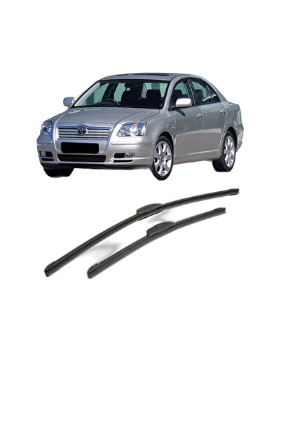 Bosch car wiper set for Toyota Avensis Saloon (_T25_) from 2003-2008, silicon...