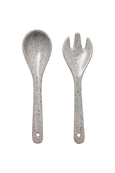 Kitchen Stories Set 2 piese pentru servirea salatei, portelan, Artisan - SIMO...
