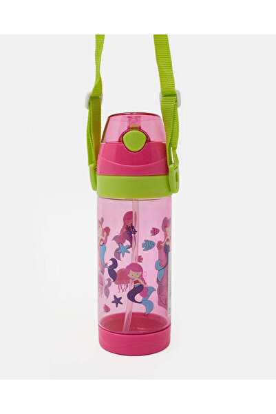 REDTAG Pink Printed Water Bottle