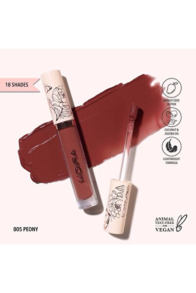 MOİRA Lip Plush Cream (005, Peony)